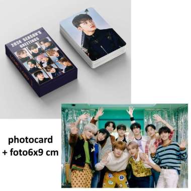 photocard NCT 127 2024 seasons greetings 2 sisi 55pcs agk103 photocard + foto