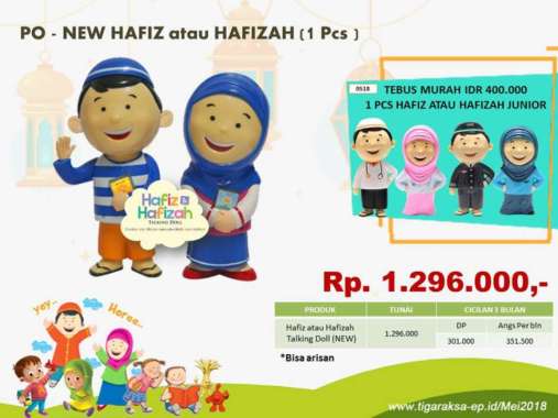 HAFIZ DOLL BUNDLING HAFIZ JUNIOR FREEONG