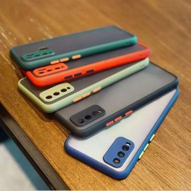 Casing Case Bumper Softcase Vivo Y03 / Vivo Y100 / Vivo V30 ProPelindung Hp Vivo Y100 Hijau Tua