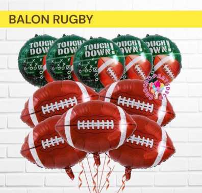 Balon BOLA RUGBY / Balon Foil BOLA RUGBY Bola Rugby