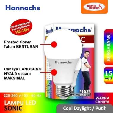 HANNOCHS SONIC LAMPU BOHLAM LED 15 WATT