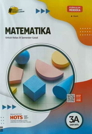 Buku LKS KARTIKA SIMPATI GRAHADI SMP/MTS Kelas 9 Merdeka Ganjil 2024/2025 - Original MTK