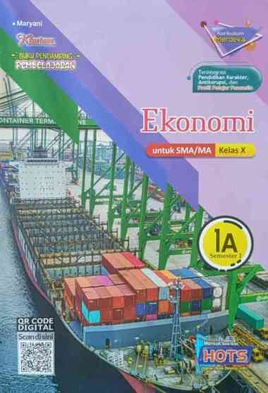 Buku LKS KHARISMA ZAMRUD PUTRA NUGRAHA SMA/MA Kelas 10 Merdeka Ganjil 2024/2025-Original Ekonomi