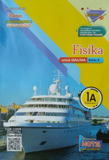 Buku LKS KHARISMA ZAMRUD PUTRA NUGRAHA SMA/MA Kelas 10 Merdeka Ganjil 2024/2025-Original Fisika