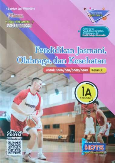 Buku LKS KHARISMA ZAMRUD PUTRA NUGRAHA SMA/MA Kelas 10 Merdeka Ganjil 2024/2025-Original PJOK