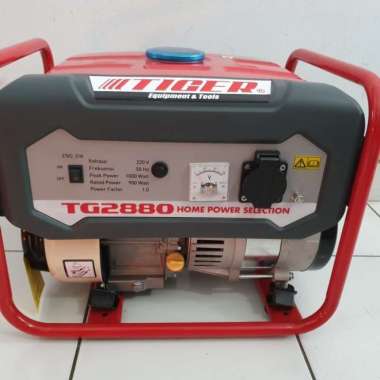 Mesin Genset Generator Bensin Tiger TG 2880 1000 WATT 4 TAK