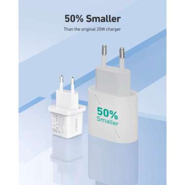 Adaptor Charger AUKEY 20W Fast Charging Charger Port TYPE-C PA-F5