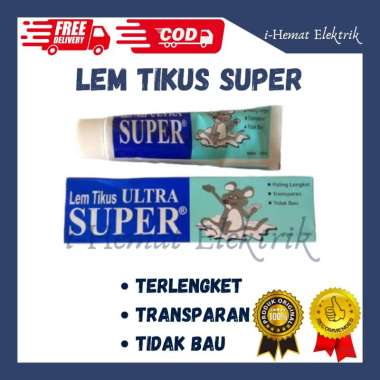 Lem Tikus SUPER Lem Tikus Ajaib Lem Perangkap Tikus Lem Jebakan Tikus Pembasmi Tikus Tempelan Tikus 