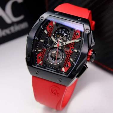 ALEXANDRE CHRISTIE AC 6608 / AC6608 BLACK RED PRIA. ORIGINAL