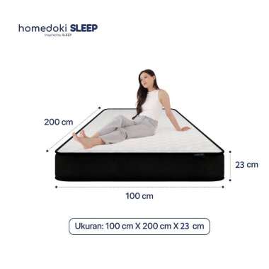 Homedoki Upgrade Original / Matras Kasur / Kasur Spring Bed / Spring Bed 180x200 / Tebal 23cm Upgrad