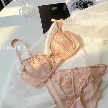 DANIELLE SET Pakaian Dalam Wanita Sexy BH Bra Kawat dan Celana Panties CD Murah 32
