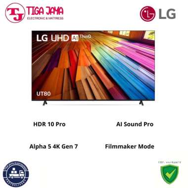 LG 70UT8050PSB SMART TV 70 INCH HDR 10 PRO LG 70UT8050 70UT 2024 SERIES