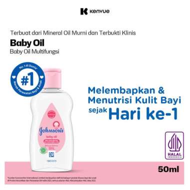Johnson's Baby Oil 50ml