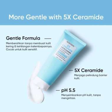 SKINTIFIC 5X CERAMIDE LOW PH CLEANSER