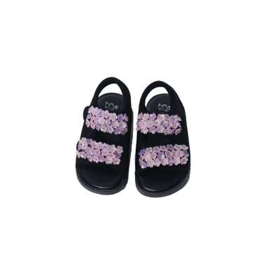 [MARIO KIDS] OWLIE ELLIE KIYOMI | Sepatu Sandal Anak Perempuan Sakura Flower 27 LILAC
