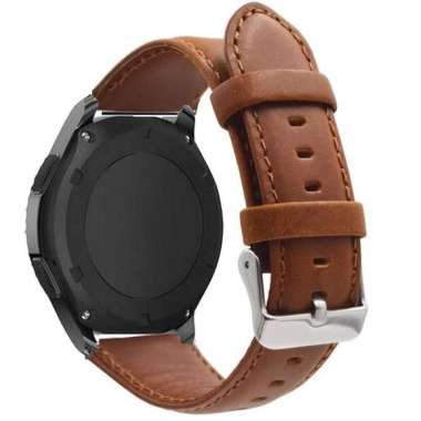 Strap kulit samsung sport gear S3 leather 22mm classic galaxy watch