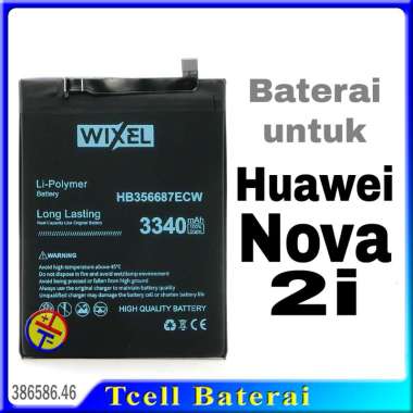 Baterai Wixel HB356687ECW untuk Huawei Nova 2i RNE-L21 RNE-L22 RNE-L02