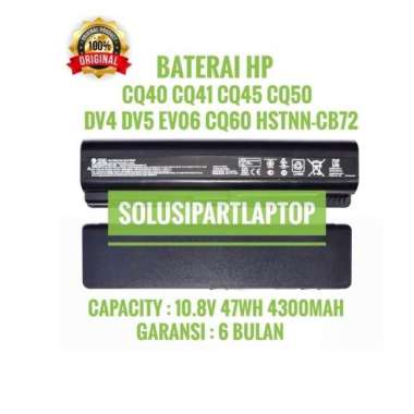 BATTERY BATRE ORI HP Compaq Presario CQ40 CQ41 CQ45 CQ50 DV4 CQ40