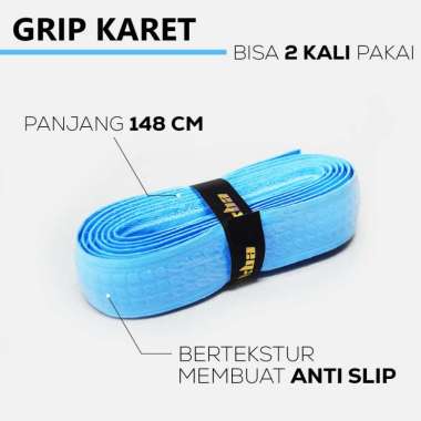 Grip Raket Karet Badminton Tenis Blue