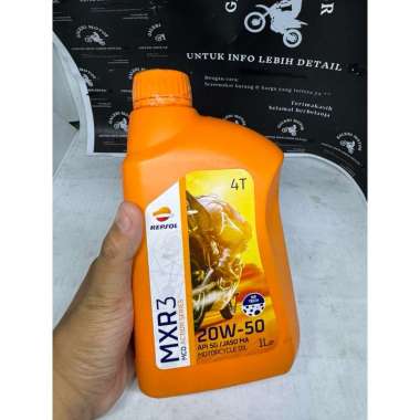 1 liter oli repsol mxr3 20w-50 repsol mxr 3 1000ml original repsol