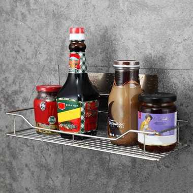 WAIIHA Rak Gantung Kamar Mandi Bathroom Organizer Rack Stainless Steel W21 Rak Kamar Mandi Aesthetic