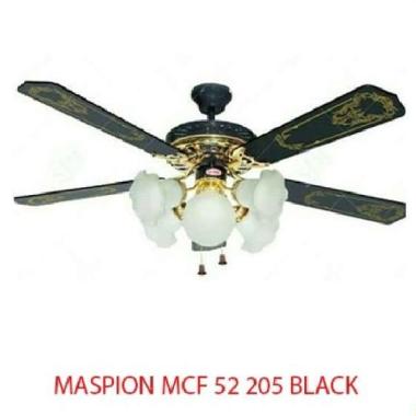 KIPAS ANGIN CEALING FAN MASPION BALING-BALING 5 MCF 52 - 205 (BLACK)