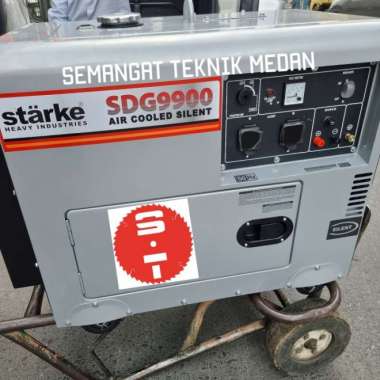 SDG9900 GENSET GENERATOR LISTRIK SILENT SOLAR 5000 WATT 5KVA STARKE