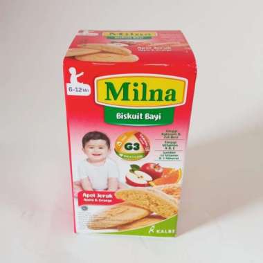 MILNA BISKUIT BAYI APEL JERUK 65 GR