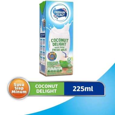 Promo Harga Frisian Flag Susu UHT Purefarm Coconut Delight 225 ml - Blibli
