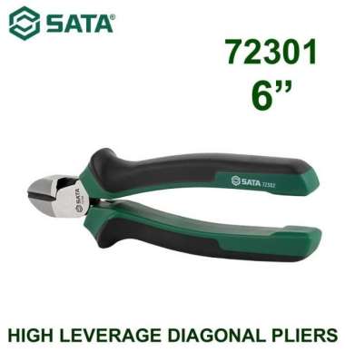 Tang Potong 6" 72301 High Leverage Diagonal Pliers Sata Tools