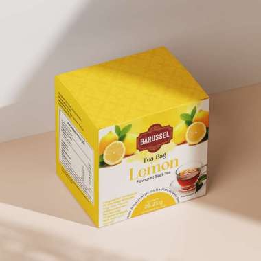 BARUSSEL Lemon Tea | Teh Celup Rasa Lemon