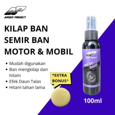 Semir Ban Mobil dan Motor AP Kilap Ban 100ml