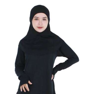 Lasona Sports Hijab AS-CAP-011-M L Black Black
