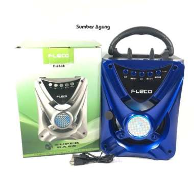 Pemutar Musik Fleco F5830 Super Bass Suara Jernih Flashdisk Memori AUX