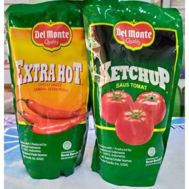 Del monte Saus Tomat/Sambal 1kg Saus Tomat 1 kg