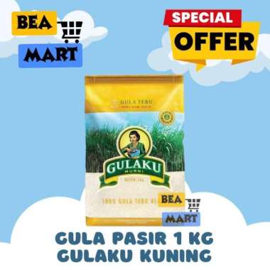 Gula GULAKU KUNING 1kg | Gula Pasir Premium Sugar Kemasan Dus Pcs Pak