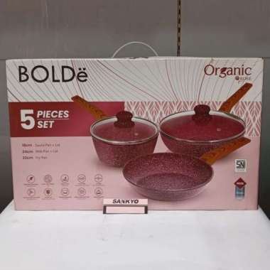 BOLDE SET PAN ORGANIC ROSE