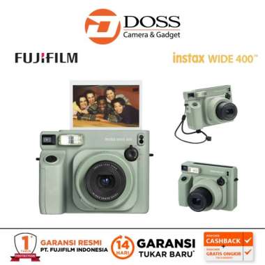Fujifilm Instax Wide 400 Instant Camera Fuji Instax Kamera Instan StandardPackage