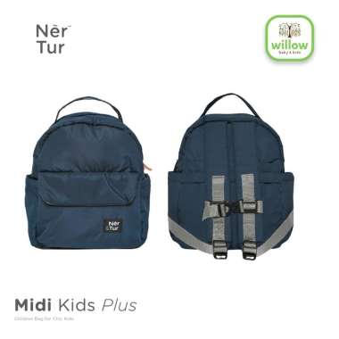 Tas Ransel Anak - Nertur Diaper Bag Midi Kids Plus Navy