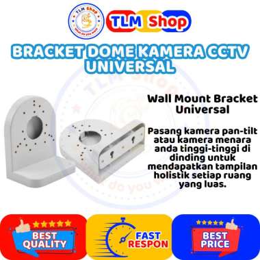 Bracket Dome / Breket Dinding / Bracket Wall Mount Universal CCTV