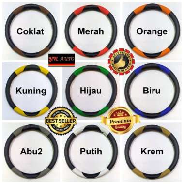 Cover Stir Innova Sarung Setir Toyota All New Innova Reborn Cover Steer Eternal Dominan Hitam Merah