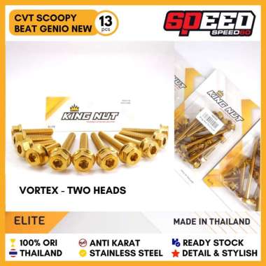 Baut CVT Scoopy New Prestige Beat New Genio 2020 2021 Terbaru Baut Probolt Thailand Stainless King N