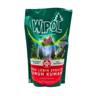 Wipol Karbol CEMARA Pembersih Lantai REFILL 750 ml - pembersih porselen kamar mandi isi ulang