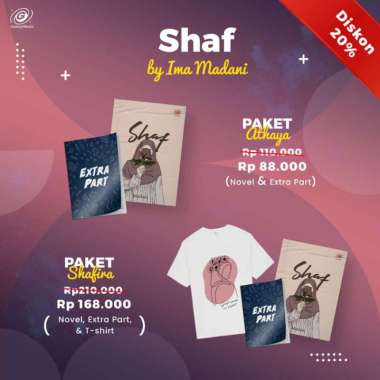[ Ready Stok ] Novel Shaf - Ima Madani