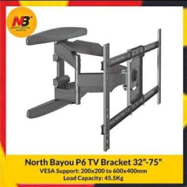 Breket Bracket Breket TV LCD LED NB P6 North Bayou Breket 32-75inc