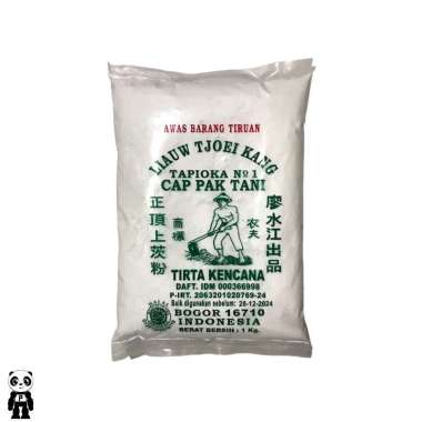 Tepung Tapioka Liauw Tjoei Kang 1 Kg Tepung Kanji Cap Pak Tani Tepung Aci