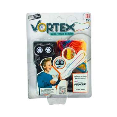 Mainan Anak Lompat Tali Elektrik Emco Vortex Super Jump Rope Black