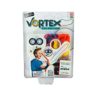 Mainan Anak Lompat Tali Elektrik Emco Vortex Super Jump Rope White