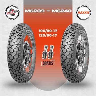 Paket Ban Motor Adventure MAXXIS MAXXPLORE 100/80 - 120/80 Ring 17
