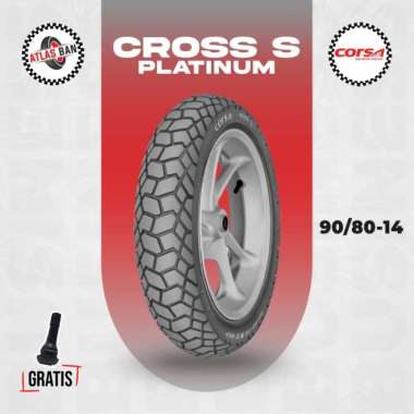 Ban Tubles Motor Matic CORSA CROSS S 90/80 Ring 14